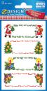Festive Christmas Labels